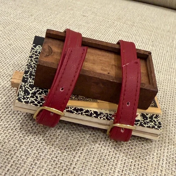 Retired American Girl PC Samantha’s Buster Brown Dress & School Supplies 1986 - Picture 10 of 14